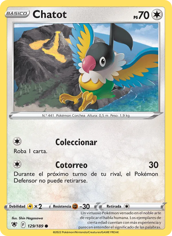 Chatot · Resplandor Astral 129/189
