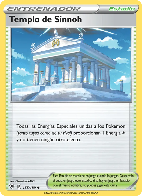 Templo de Sinnoh · Resplandor Astral 155/189