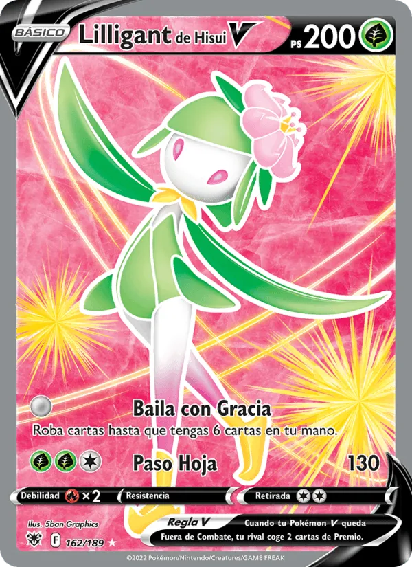 Lilligant de Hisui V · Resplandor Astral 162/189