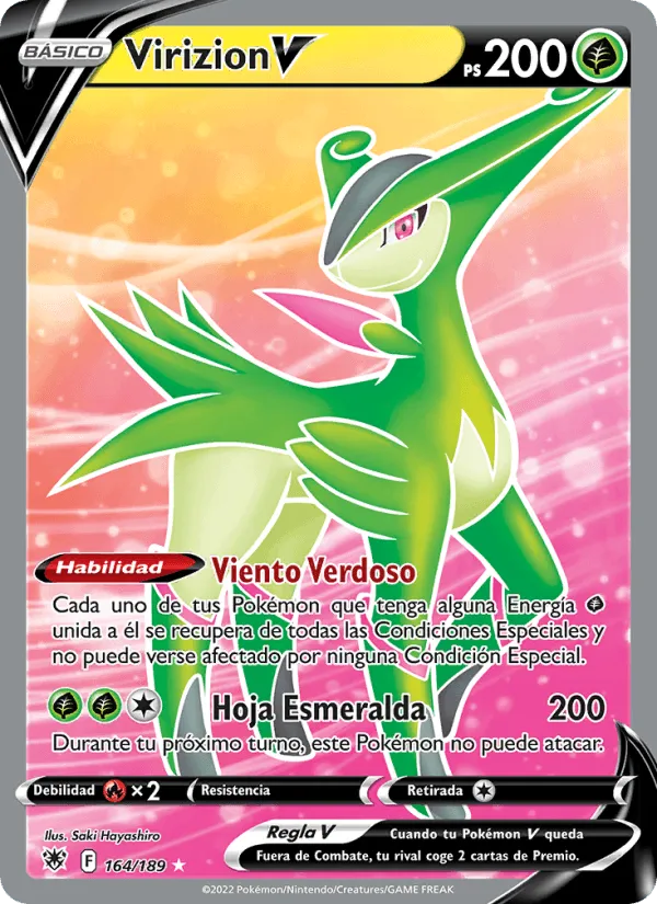 Virizion V · Resplandor Astral 164/189