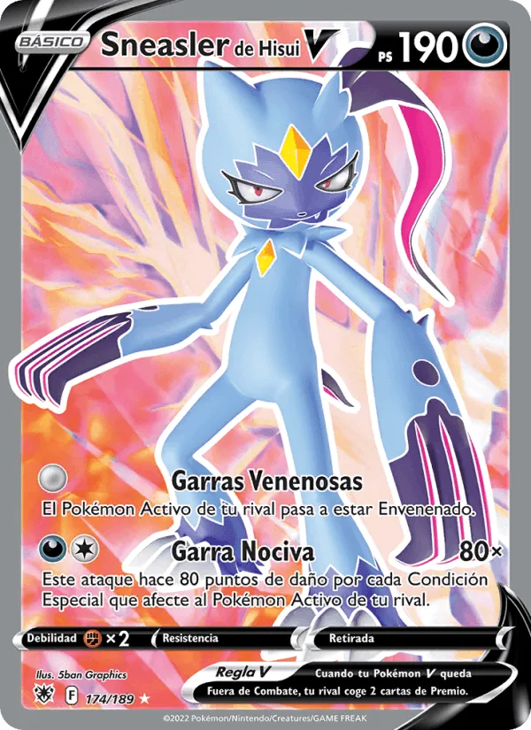 Sneasler de Hisui V · Resplandor Astral 174/189