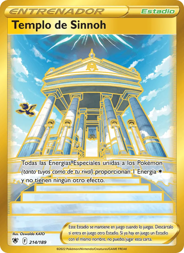 Templo de Sinnoh · Resplandor Astral 214/189