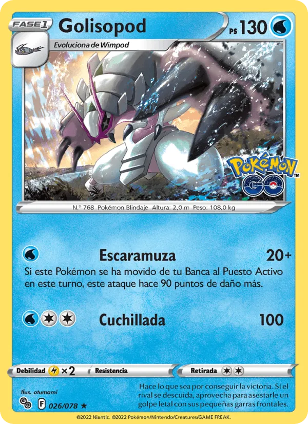 Golisopod · Pokémon GO 026/78