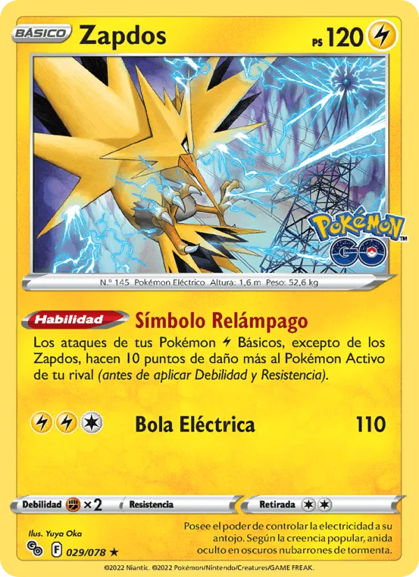 Zapdos · Pokémon GO 029/78