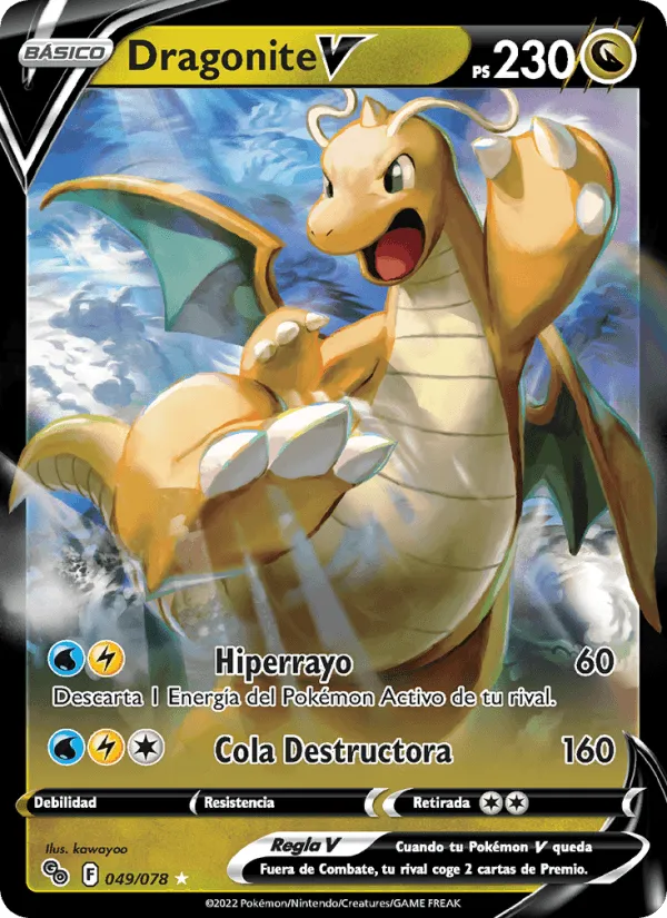 Dragonite V · Pokémon GO 049/78
