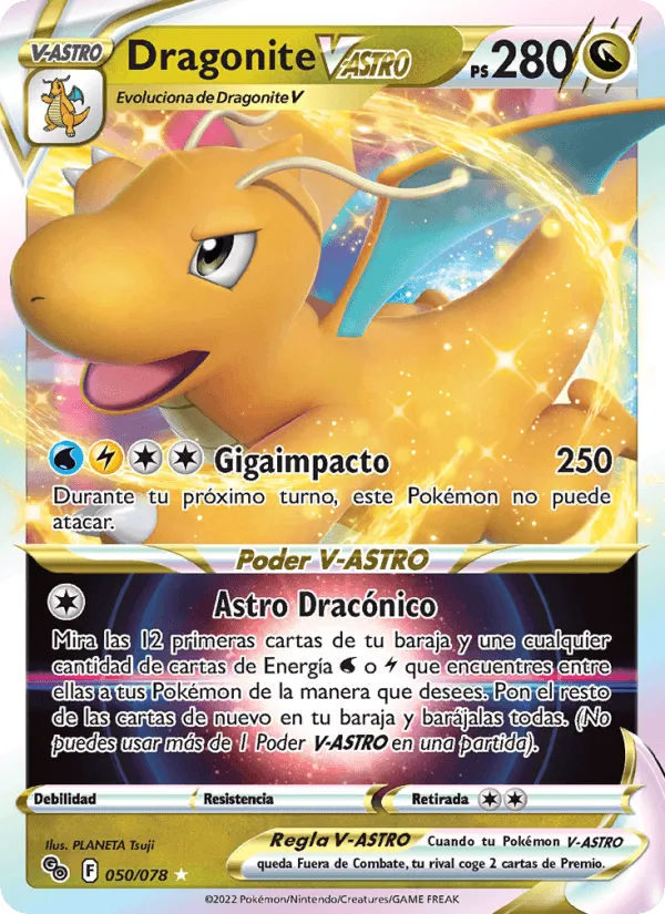 Dragonite V-ASTRO · Pokémon GO 050/78