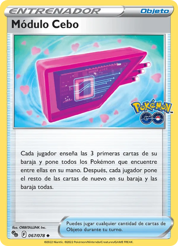 Módulo Cebo · Pokémon GO 067/78