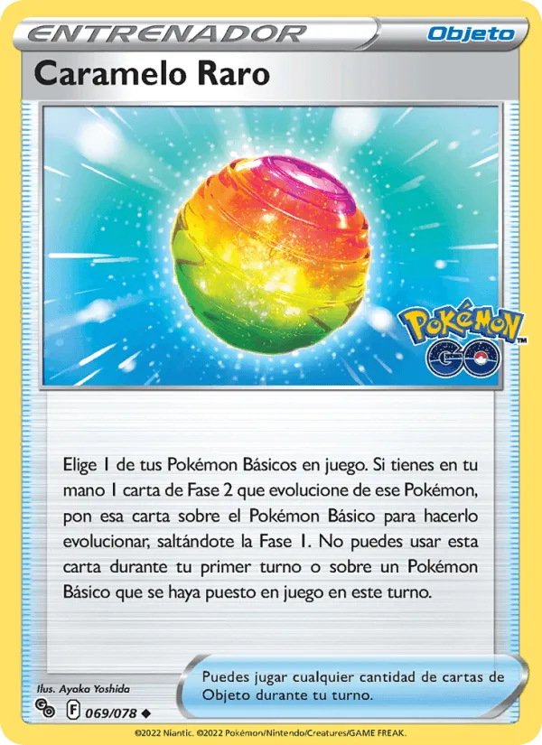 Caramelo Raro · Pokémon GO 069/78