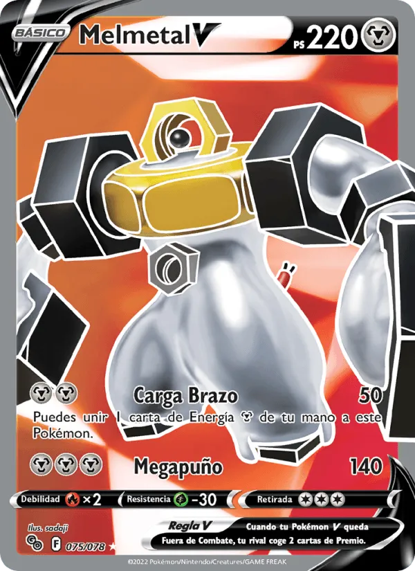 Melmetal V · Pokémon GO 075/78
