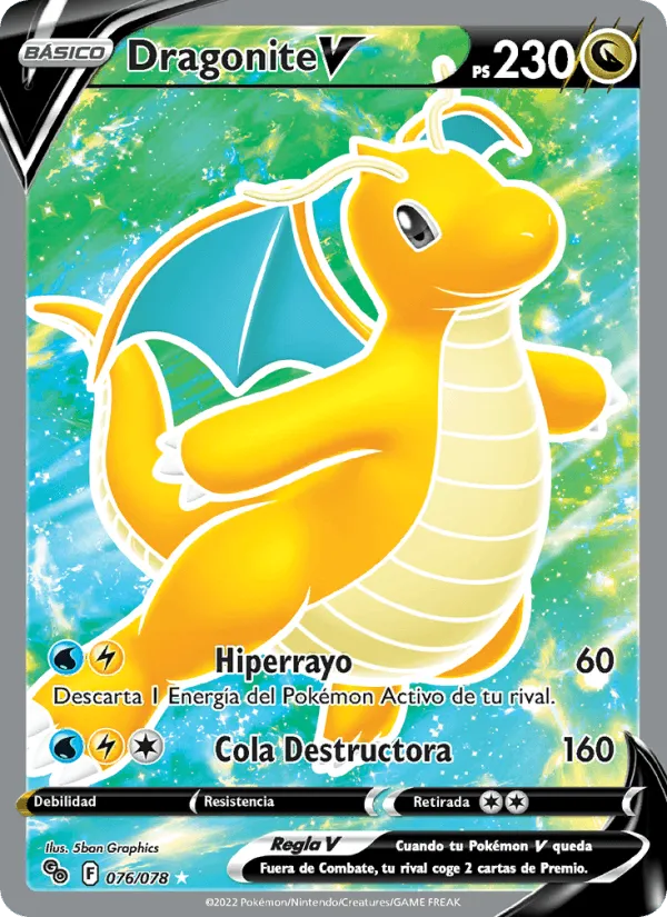 Dragonite V · Pokémon GO 076/78