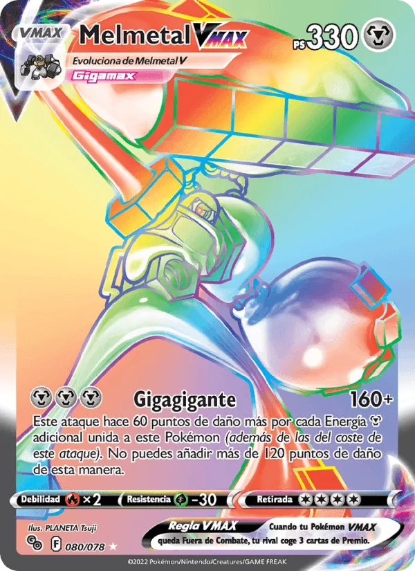 Melmetal VMAX · Pokémon GO 080/78