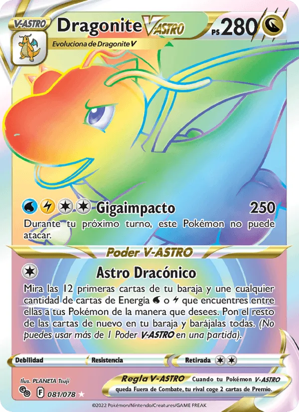 Dragonite V-ASTRO · Pokémon GO 081/78
