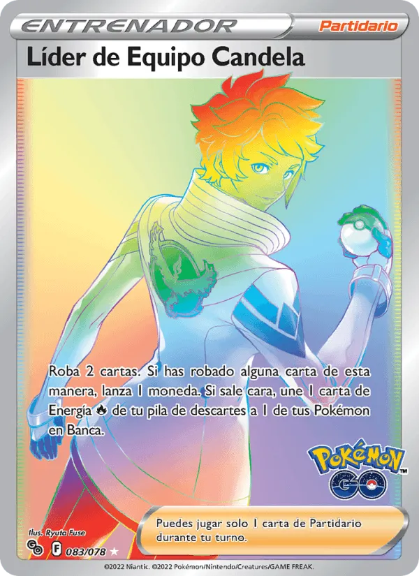 Líder de Equipo Candela · Pokémon GO 083/78