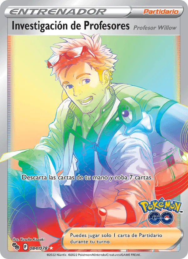 Investigación de Profesores · Pokémon GO 084/78