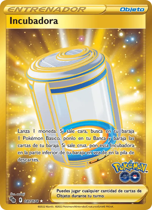 Incubadora · Pokémon GO 087/78