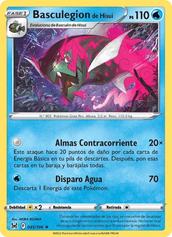 Basculegion de Hisui · Origen Perdido 045/196