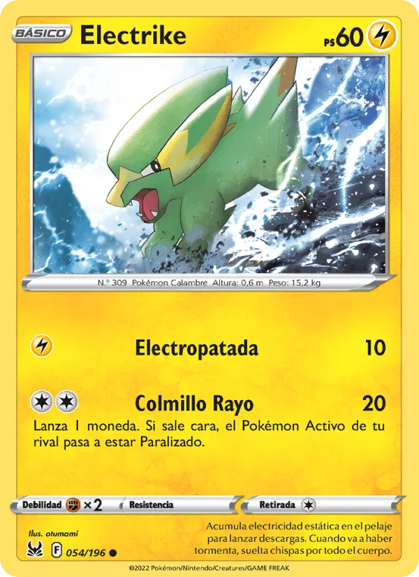 Electrike · Origen Perdido 054/196
