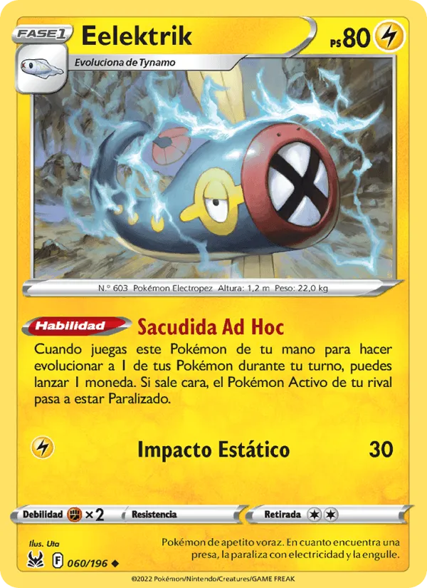 Eelektrik · Origen Perdido 060/196