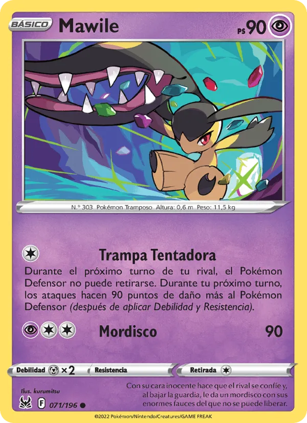 Mawile · Origen Perdido 071/196