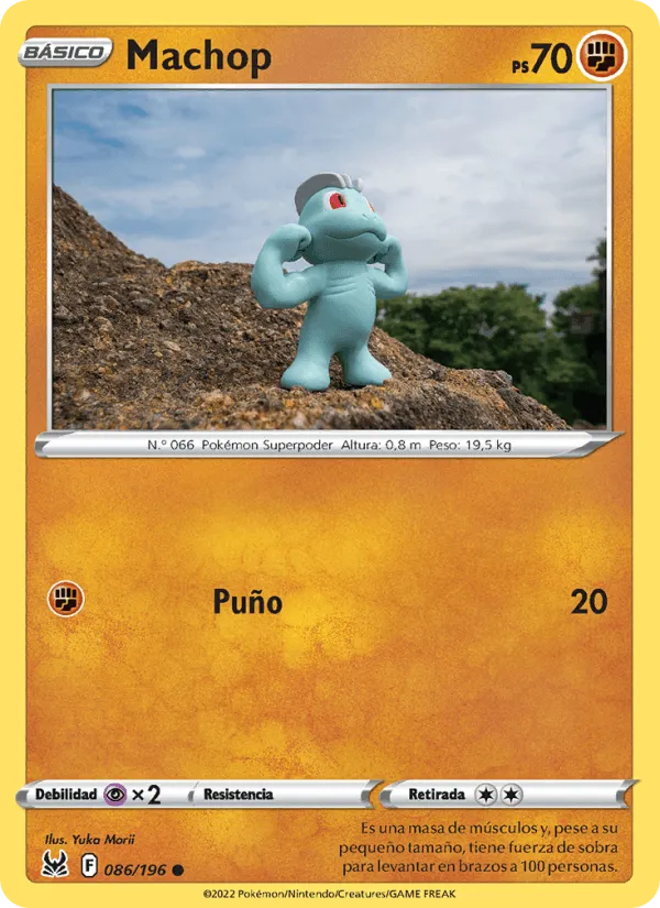 Machop · Origen Perdido 086/196