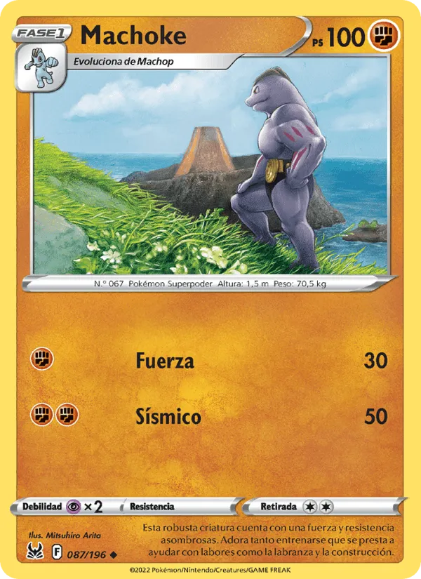 Machoke · Origen Perdido 087/196
