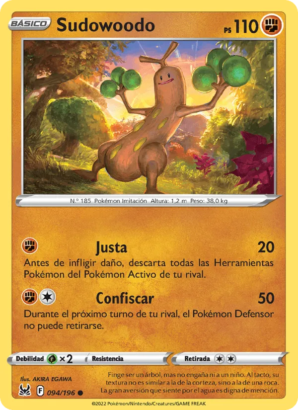 Sudowoodo · Origen Perdido 094/196