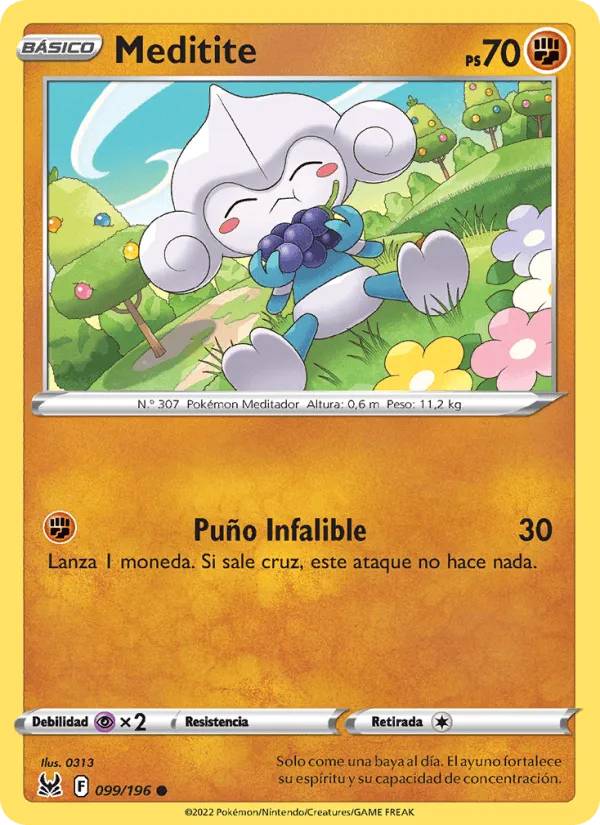 Meditite · Origen Perdido 099/196