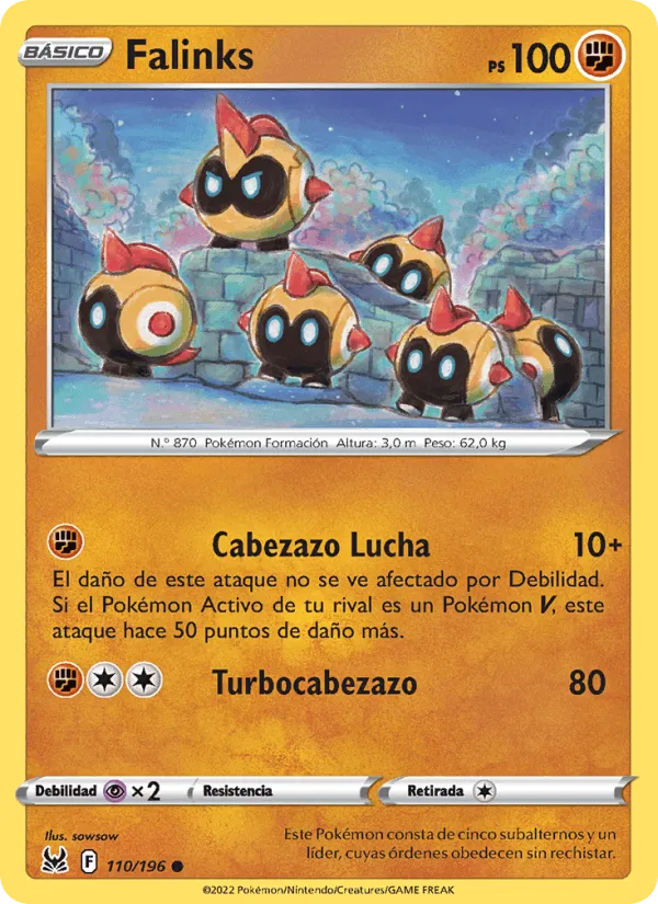 Falinks · Origen Perdido 110/196