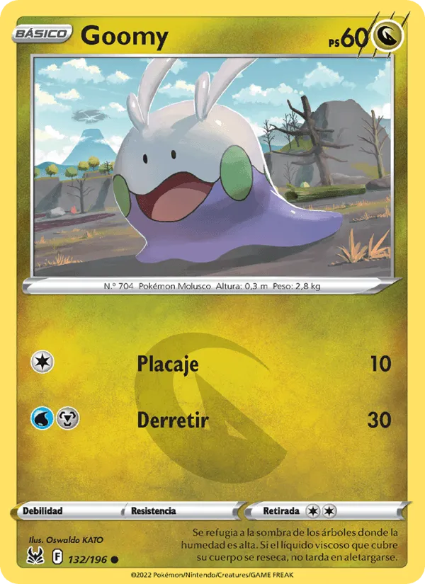 Goomy · Origen Perdido 132/196