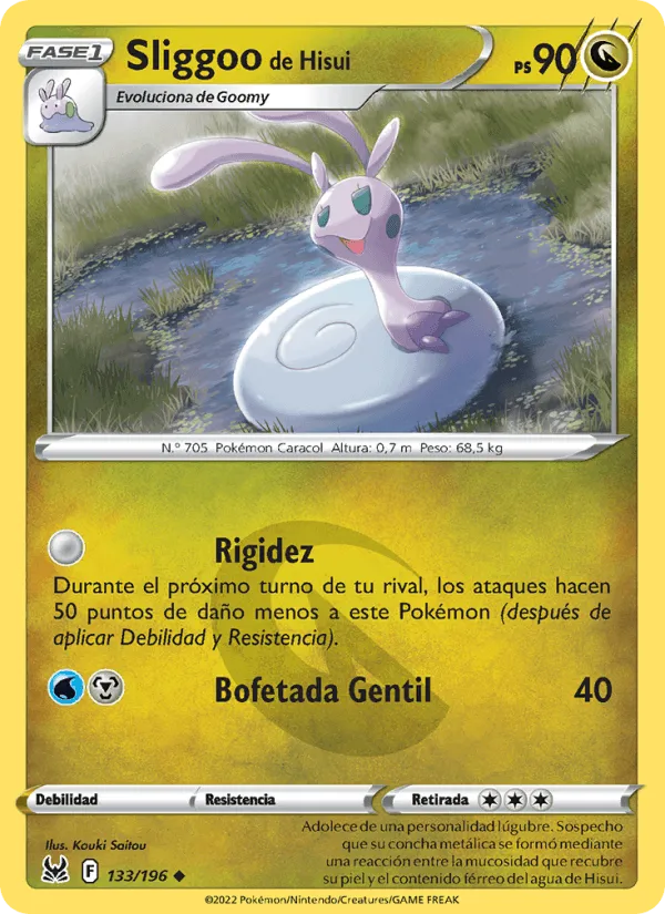 Sliggoo de Hisui · Origen Perdido 133/196