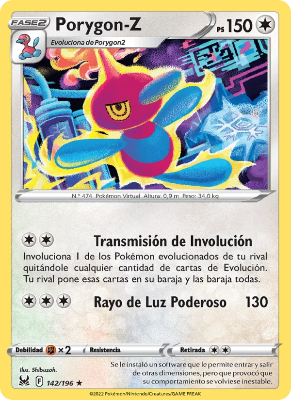 Porygon-Z · Origen Perdido 142/196