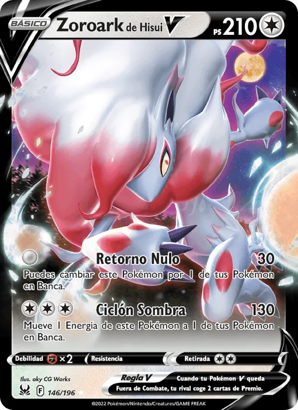 Zoroark de Hisui V · Origen Perdido 146/196