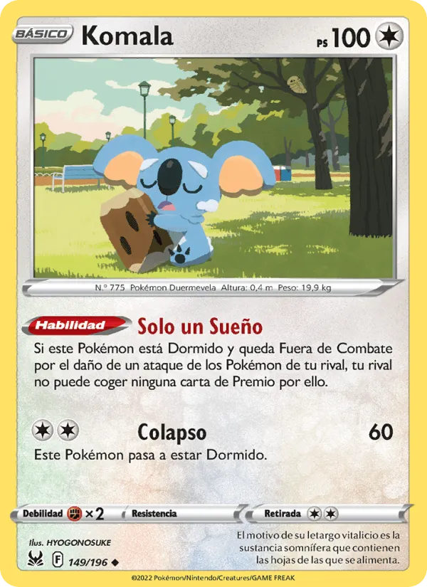 Komala · Origen Perdido 149/196