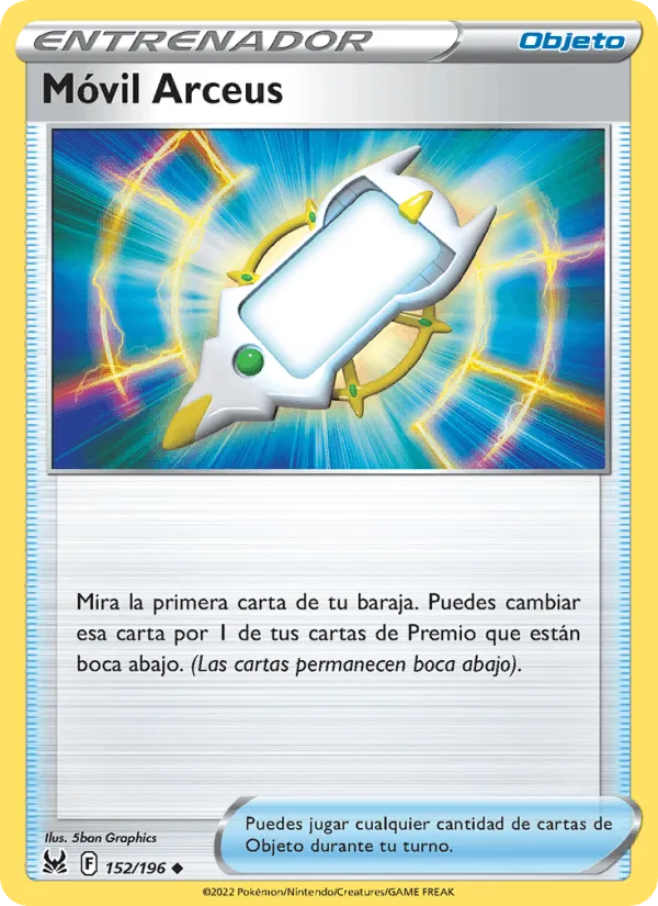 Móvil Arceus · Origen Perdido 152/196