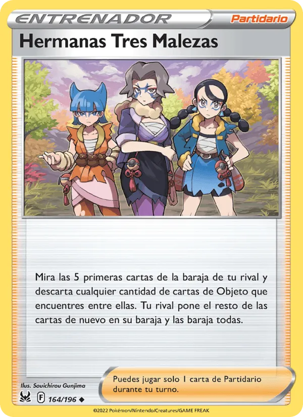 Hermanas Tres Malezas · Origen Perdido 164/196
