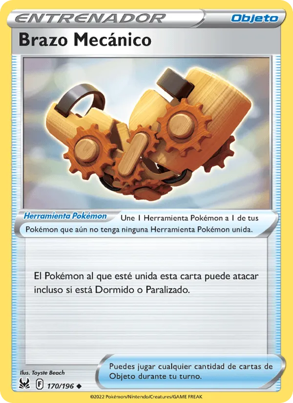 Brazo Mecánico · Origen Perdido 170/196