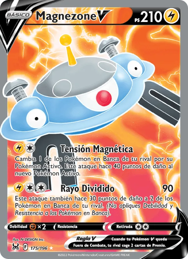 Magnezone V · Origen Perdido 175/196