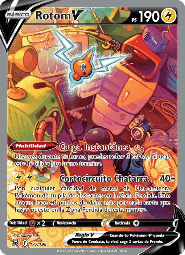 Rotom V · Origen Perdido 177/196