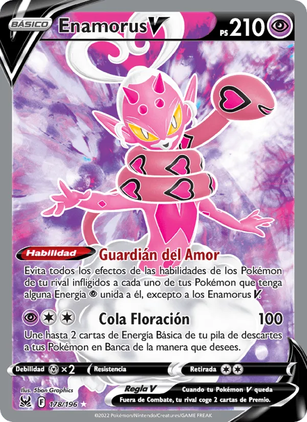 Enamorus V · Origen Perdido 178/196