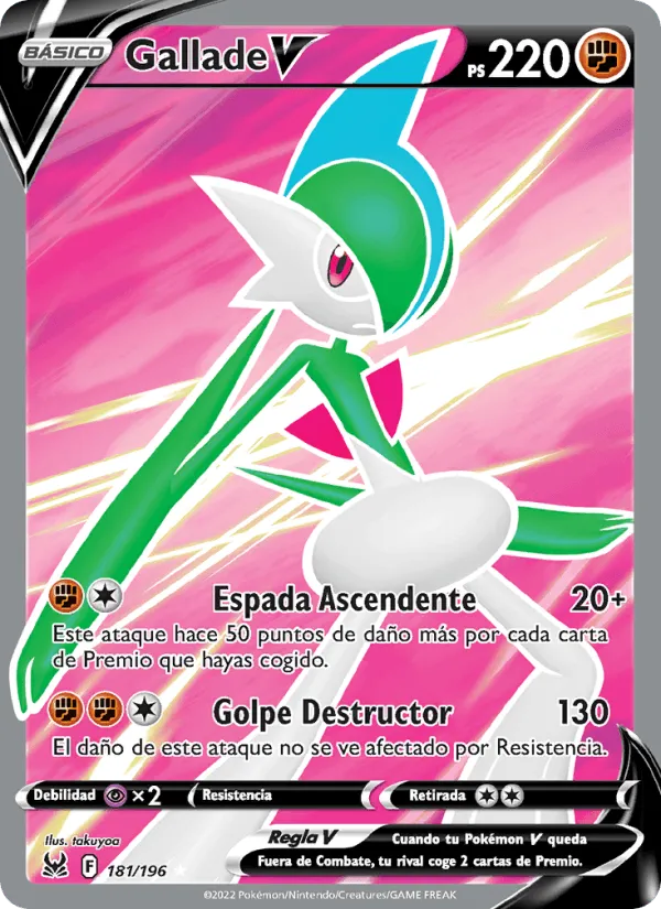 Gallade V · Origen Perdido 181/196