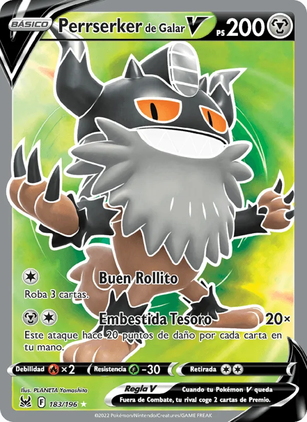 Perrserker de Galar V · Origen Perdido 183/196