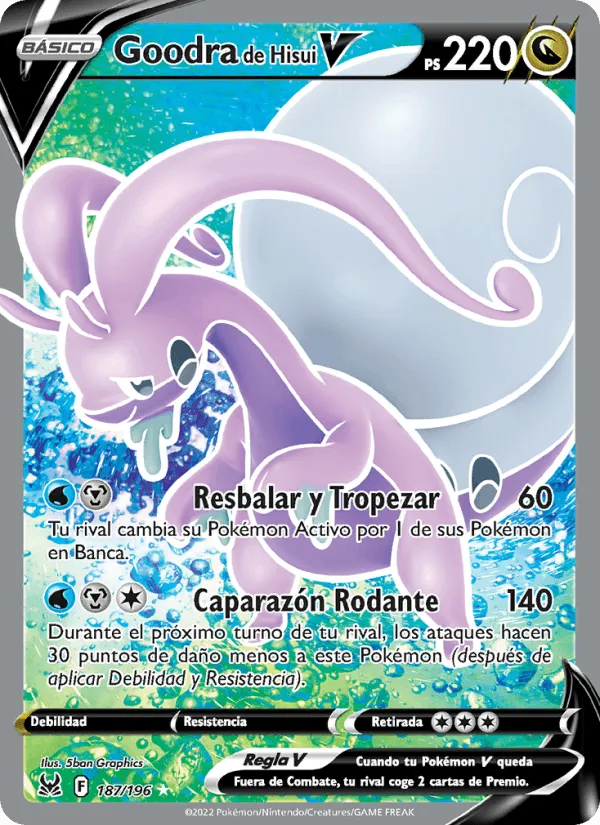 Goodra de Hisui V · Origen Perdido 187/196