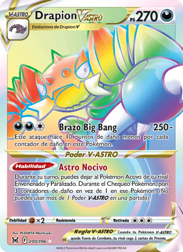 Drapion V-ASTRO · Origen Perdido 200/196