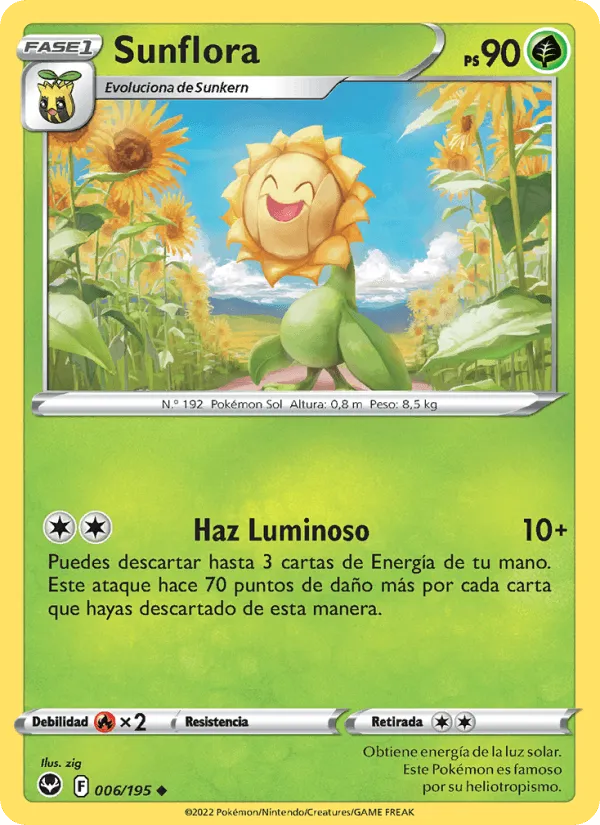 Sunflora · Tempestad Plateada 006/195