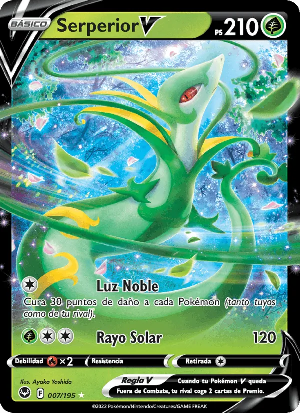Serperior V · Tempestad Plateada 007/195