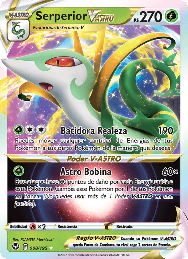 Serperior V-ASTRO · Tempestad Plateada 008/195