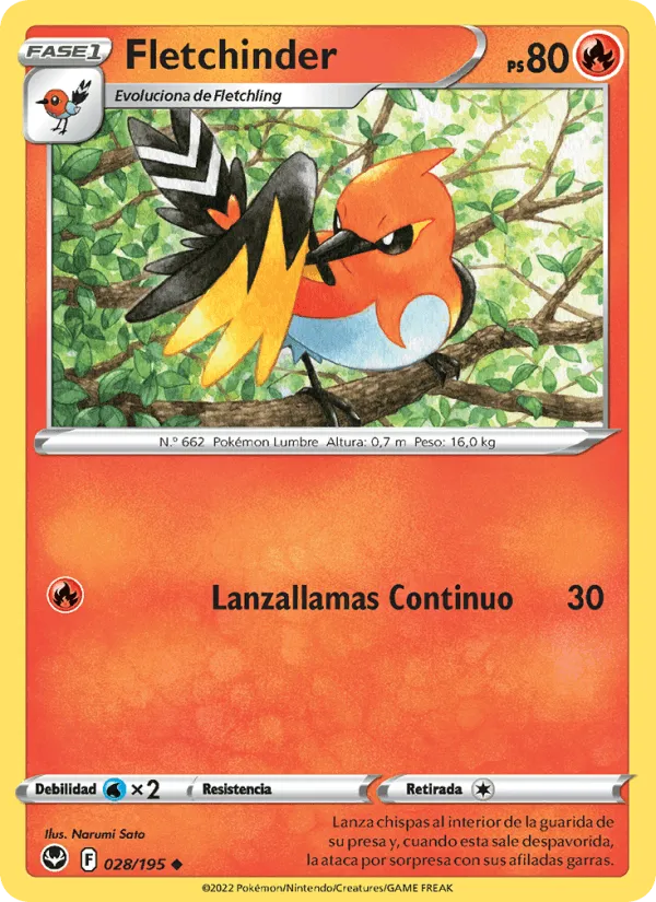 Fletchinder · Tempestad Plateada 028/195