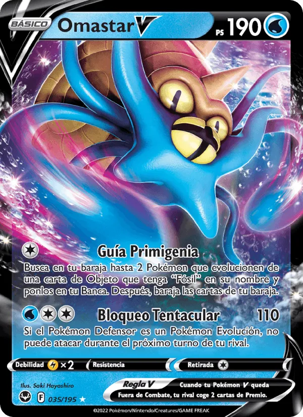 Omastar V · Tempestad Plateada 035/195