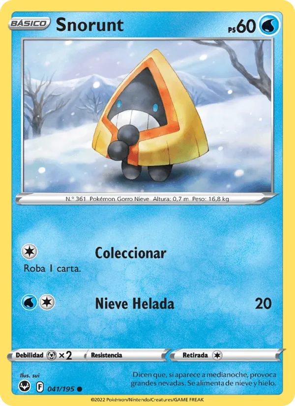 Snorunt · Tempestad Plateada 041/195