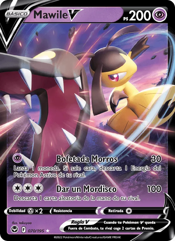 Mawile V · Tempestad Plateada 070/195